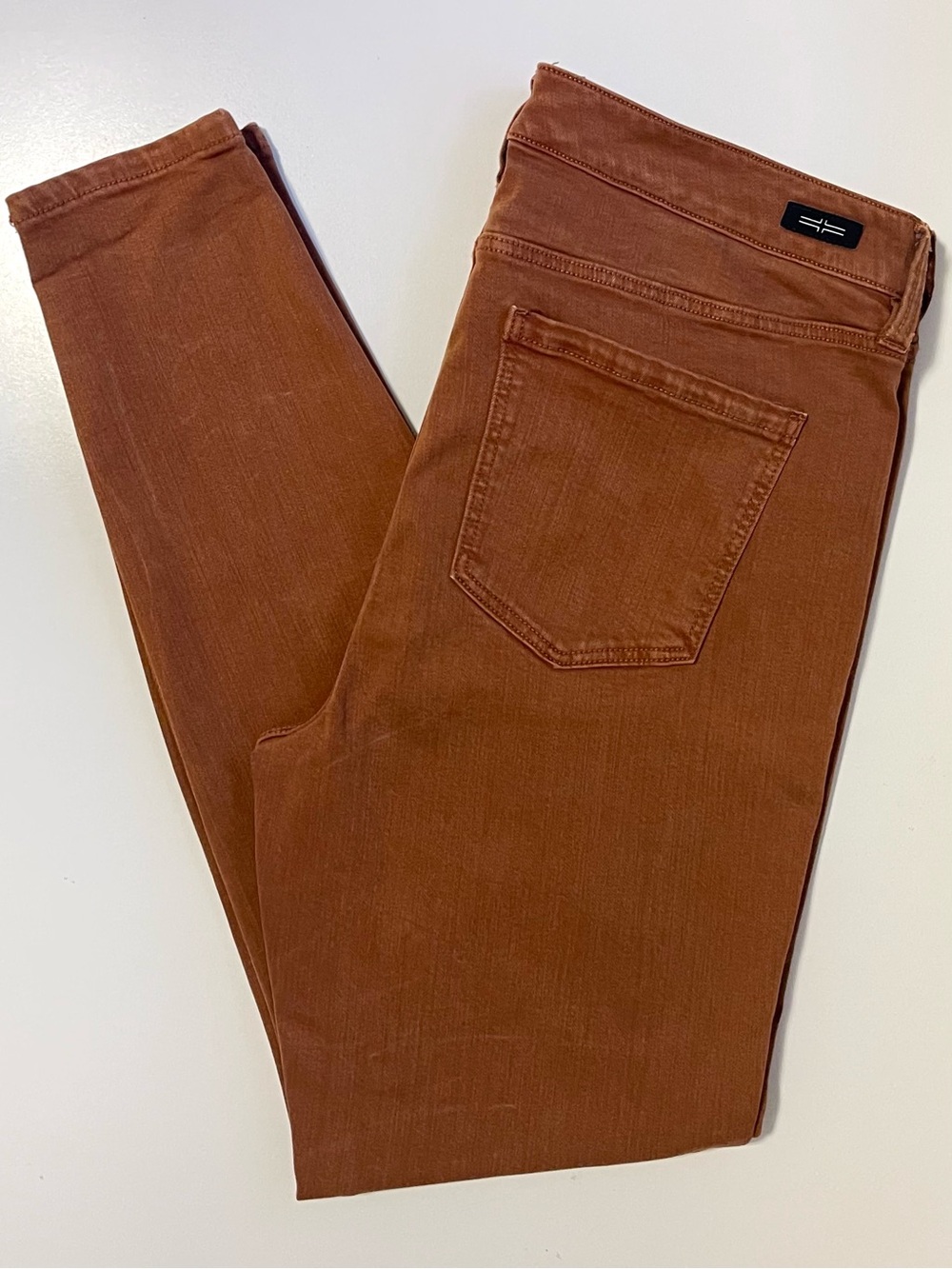 LIVERPOOL Los Angeles The Skinny Jean - Cinnamon & Gold Tone - Size 12